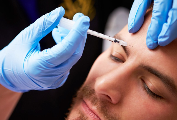 Injections de toxine botulique pour hommes