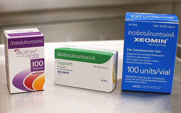 Botox, Dysport, Xeomin
