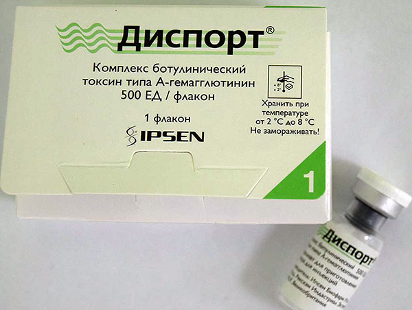 Un analogue de Botox est le médicament Dysport.