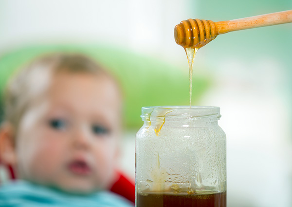Miel pour un nouveau-né