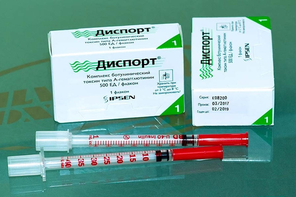 Dysport - un analogue de Botox