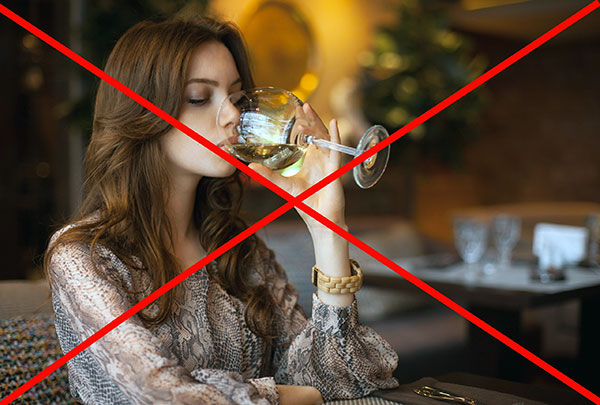 Attention à boire de l'alcool avant le traitement botulinique